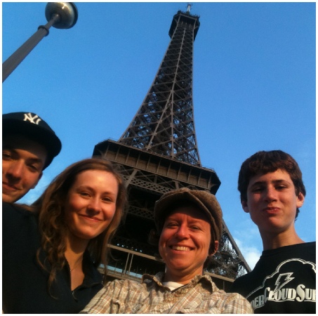 Teen Treks Amsterdam - Paris summer camp bicycles to Paris 